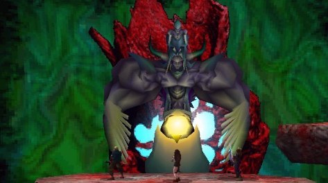 Bizzaro Sephiroth, most twisted of Jenova's creations...